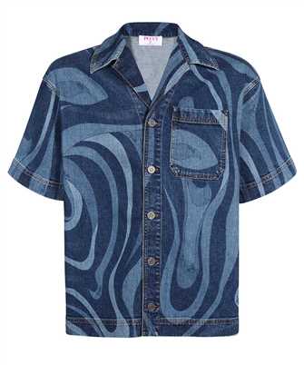 Emilio Pucci 3RDJ90 3R998 DENIM LASER Camicia