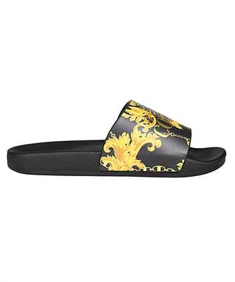 Versace Jeans Couture 75YA3SQ4 ZS834 LOGO-PRINT SLIP-ON Ciabatte