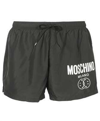 Moschino A4204 2074 LOGO-PRINT Badeshorts