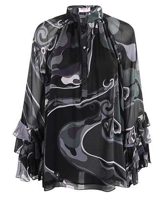 Emilio Pucci 5URM11 5U780   ETAMINE SETA SHAPPE Hemd