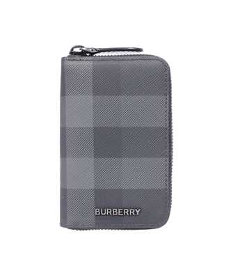 Burberry 8065911 CHECK AND LEATHER ZIP Wallet