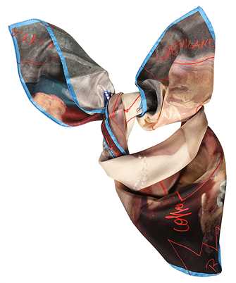 Vivienne Westwood 81030034 W00T6 THE KISS SQUARE 90X90 Scarf