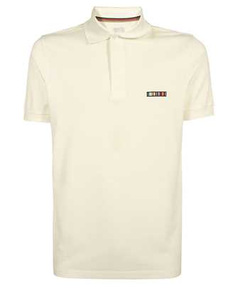 Paul Smith M1R 698P NP4724 STRIPE-DETAILING COTTON Polo