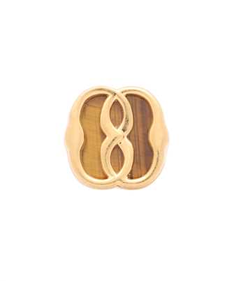 Bally WLJ01K MT007 EMBLEM BRASS METALLIC Anello