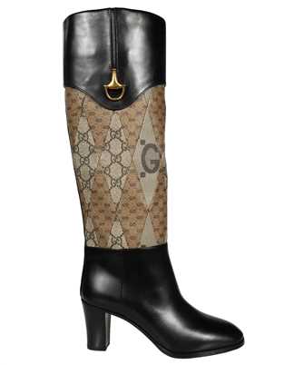 Gucci 718258 AABAJ HALF HORSEBIT Boots