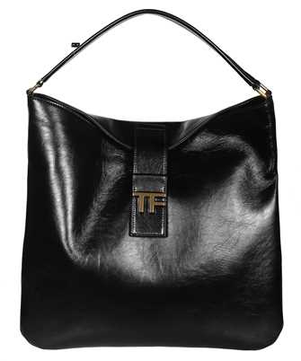 Tom Ford L1582T LCL310 SHINY TEXTURED LEATHER MEDIUM HOBO Tasche