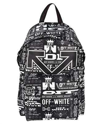 Off-White OMNB123F25FAB002 HERITAGE MULTILOGO WHITE SNOW Rucksack