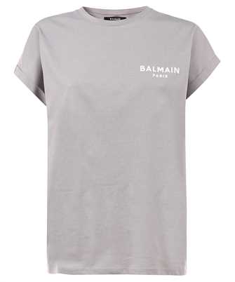 Balmain YF0EF010BB01 BALMAIN FLOCK DETAIL T-shirt