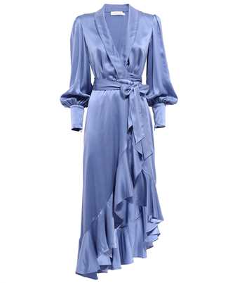 Zimmermann 8066DF24R SILK WRAP MIDI Dress