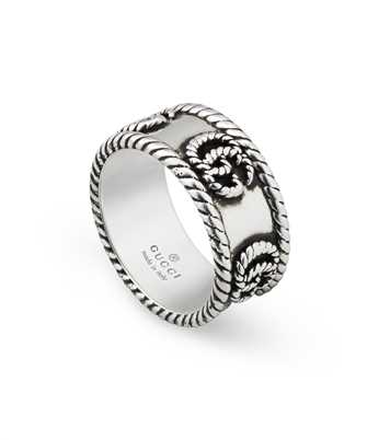 Gucci Jewelry Silver JWL YBC6277290010 DOUBLE G Ring