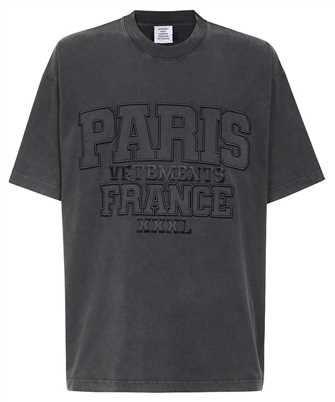 Vetements UE64TR370B XXXL PARIS LOGO T-shirt