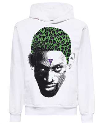 Vlone 95 VRM 1015 X RODMAN WHITE CHEETAH PULLOVER Hoodie