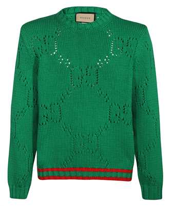 Gucci 692157 XKCBA KNIT COTTON WITH WEB Strick