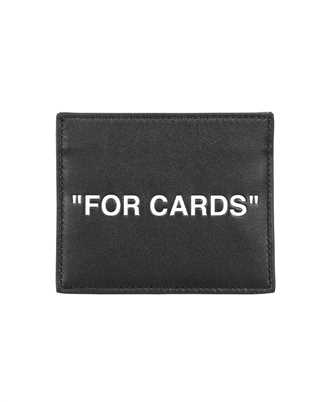 Off-White OMND031C99LEA001 QUOTE Porta carte di credito