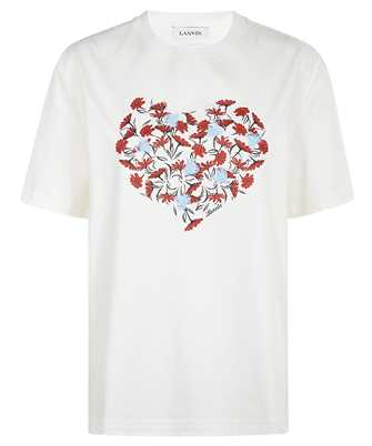 Lanvin RU TS0115 J189 E25 DAISY HEART T-shirt