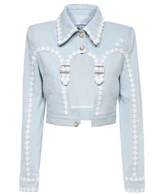 Casablanca WS23 JK 162 01 CUT OUT ARCH DENIM Jacket