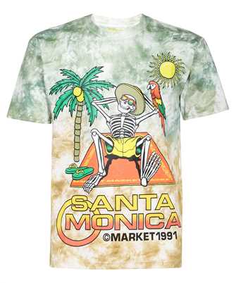 Market 399001104 PARADISE AT SKELLY'S TIE-DYE T-shirt