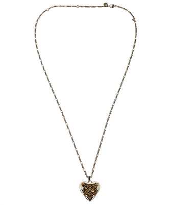 Alexander McQueen 640268 J160Z HEART PENDANT Collana