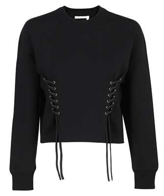 Chloé CHC21AMP42580 LACE-DETAIL KNITTED Maglia