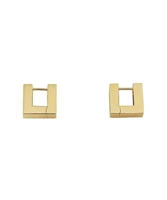 Tom Wood ESH76SNA01S925 9K SQUARE HOOPS SMALL GOLD Earrings