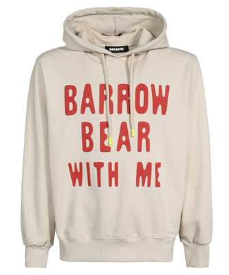 Barrow F3BWUAHS133 LOGO-PRINT COTTON Hoodie