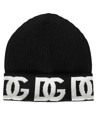 Dolce & Gabbana GXK46T JAWM3 DG LOGO JACQUARD Beanie