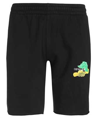 Off-White OMCI006S23FLE002 BRUSH ARR Shorts