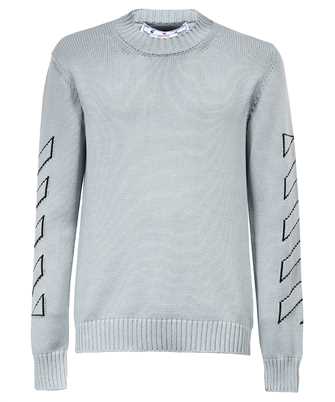 Off-White OMHE087S23KNI001 DIAG OUTLINE KNIT Knit