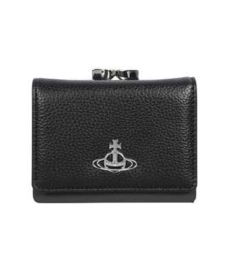 Vivienne Westwood 51010018 S000D PF RE-VEGAN GRAIN SMALL FRAME Wallet