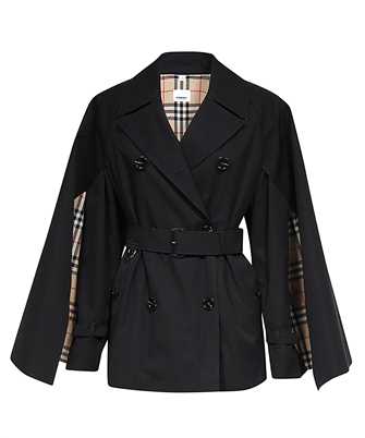 Burberry 8071137 CAPE-SLEEVE CROPPED TRENCH Jacke