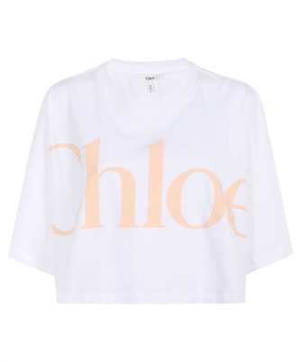 Chlo CH25UJH09183 OVERSIZED CROPPED T-shirt