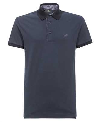 Etro MRMD0005AC174B0665 PEGASO-EMBROIDERED COTTON Polo