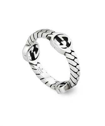 Gucci Jewelry Silver JWL YBC6615230010 INTERLOCKING Ring