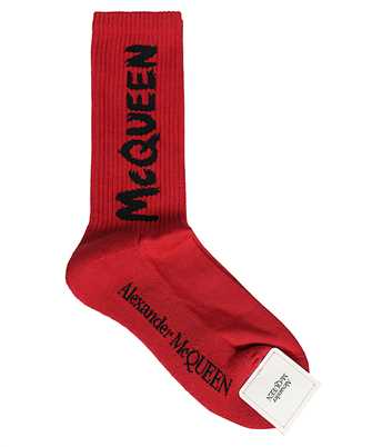 Alexander McQueen 660273 4D33Q GRAFFITI Socks