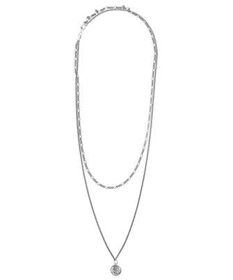 Serge DeNimes SilverStChristopherMultiChain Necklace