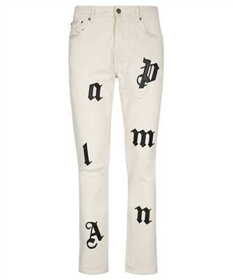 Palm Angels PMYA033F22DEN008 LOGO PATCH CLASSIC Jeans
