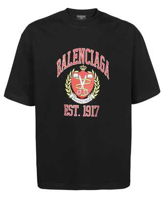 Balenciaga 612966 TLV89 COLLEGE MEDIUM FIT T-shirt
