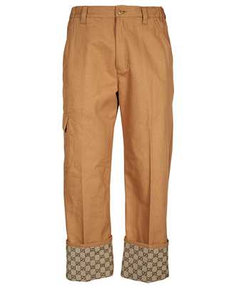 Gucci 730040 XDCC8 GG CANVAS CUFFS Hose