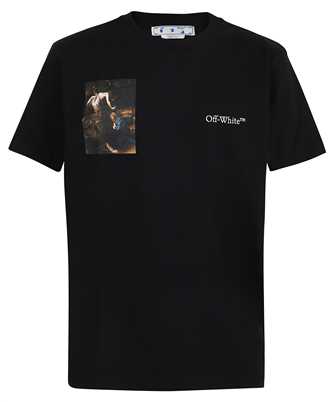 Off-White OMAA027S22JER001 CARAVAG LUTE SLIM T-shirt