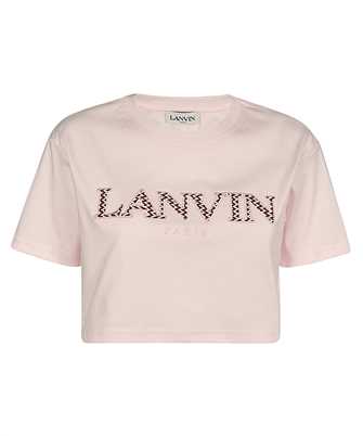 Lanvin RW TS0012 J207 P24 CURB EMBROIDERED CROPPED T-shirt