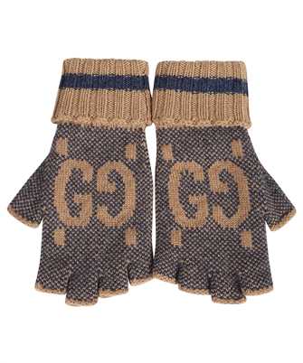 Gucci 726586 4GABX CASHMERE FINGERLESS Gloves