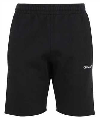 Off-White OMCI006C99FLE001 DIAG HELVETICA Shorts