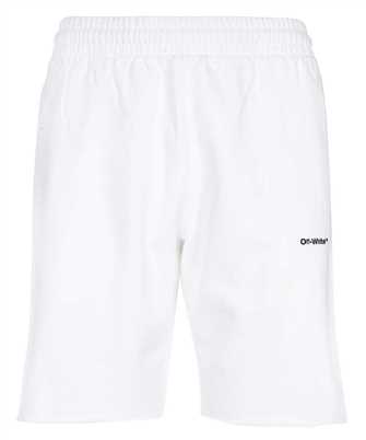 Off-White OMCI006C99FLE009 WAVE OUTLINE DIAG Shorts