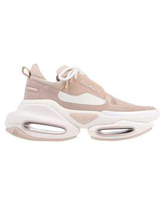 Balmain YN0VI541LCWD B BOLD LOW-CALFSKIN&SUEDE Sneakers