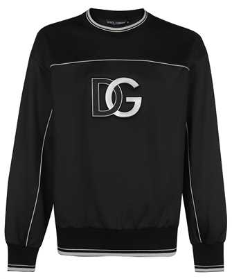 Dolce & Gabbana G9ZI0Z FUGK6 EMBOSSED DG LOGO Sweatshirt