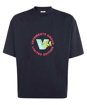 Vetements UA66TR715N VTM WORLD CROPPED BOXY T-shirt