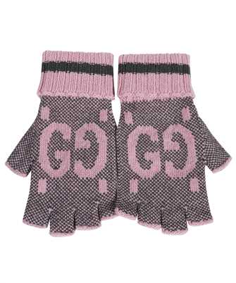 Gucci 726586 3G344 GG CASHMERE FINGERLESS Handschuhe