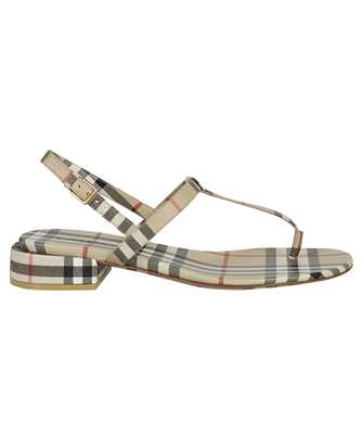 Burberry 8047805 VINTAGE CHECK AND LAMBSKIN Sandals