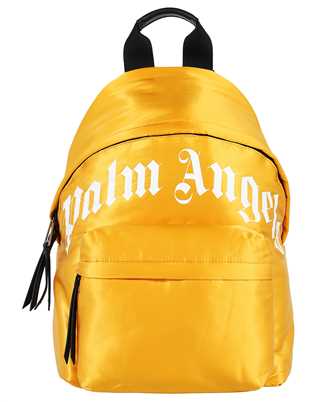 Palm Angels PMNB012F21LEA001 CURVED LOGO Backpack