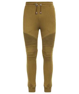 Balmain AH1OB000BB66 RIBBED BALMAIN PRINTED Pantalone